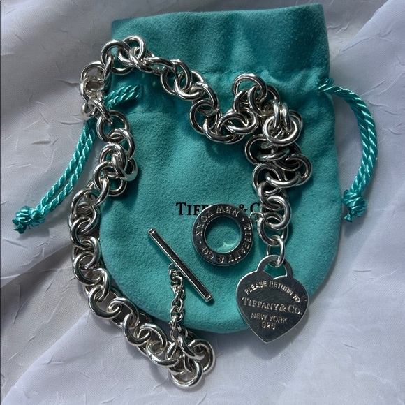 Tiffany & Co. Jewelry - Tiffany & Co. Return to Tiffany® Heart Tag Toggle Necklace